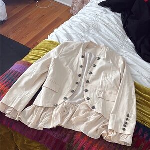 Elegant Cream Women's Jacket